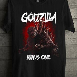 Vintage Godzilla Shirt King Of The Monsters Movie Graphic Tee Retro Sci-Fi 92